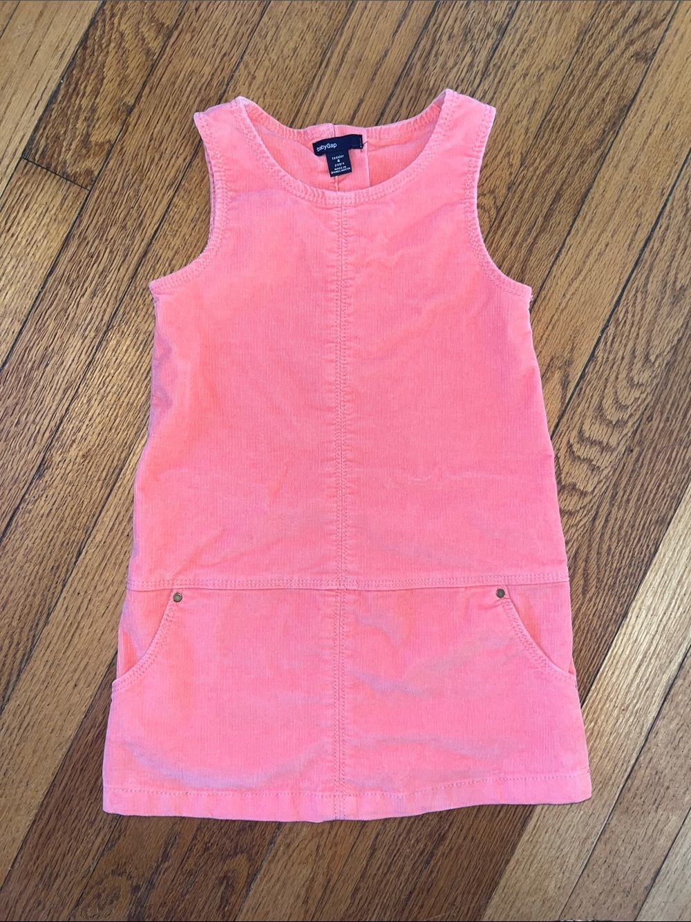 babyGap Corduroy Pink Jumper‎ Skirt Dress size 4T
